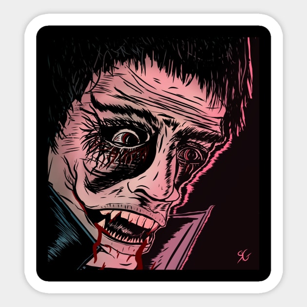 VAMPIRE Sticker by RG Illustration